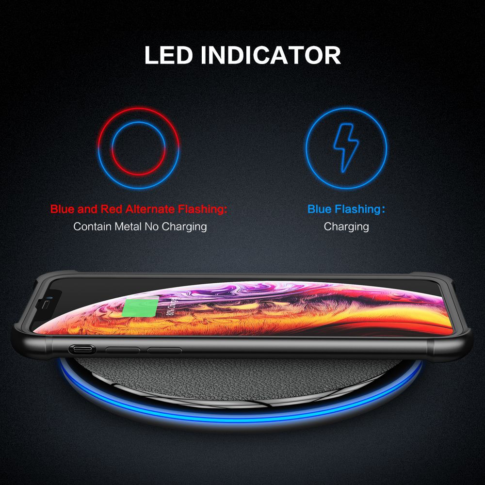 Desktop Simple Wireless Charging Mobile Phone Charger Ultra-light And Portable