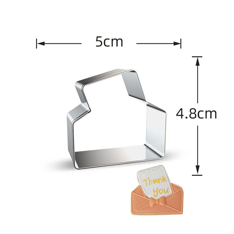 Stainless Steel Biscuit Mold Love Angel