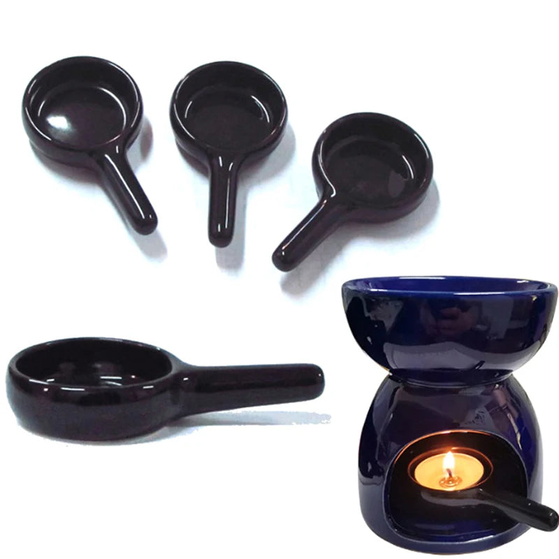 1PC Brand New High Quality Ceramic Aroma Burner Essential Oil Burner Aromatherapy Candle Holder For Home Decoration Hot Cheap