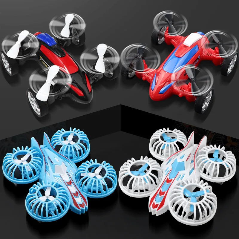 1Pc Inertial Four-wheel Drive Model Toy Drop-resistant Drone Small Car