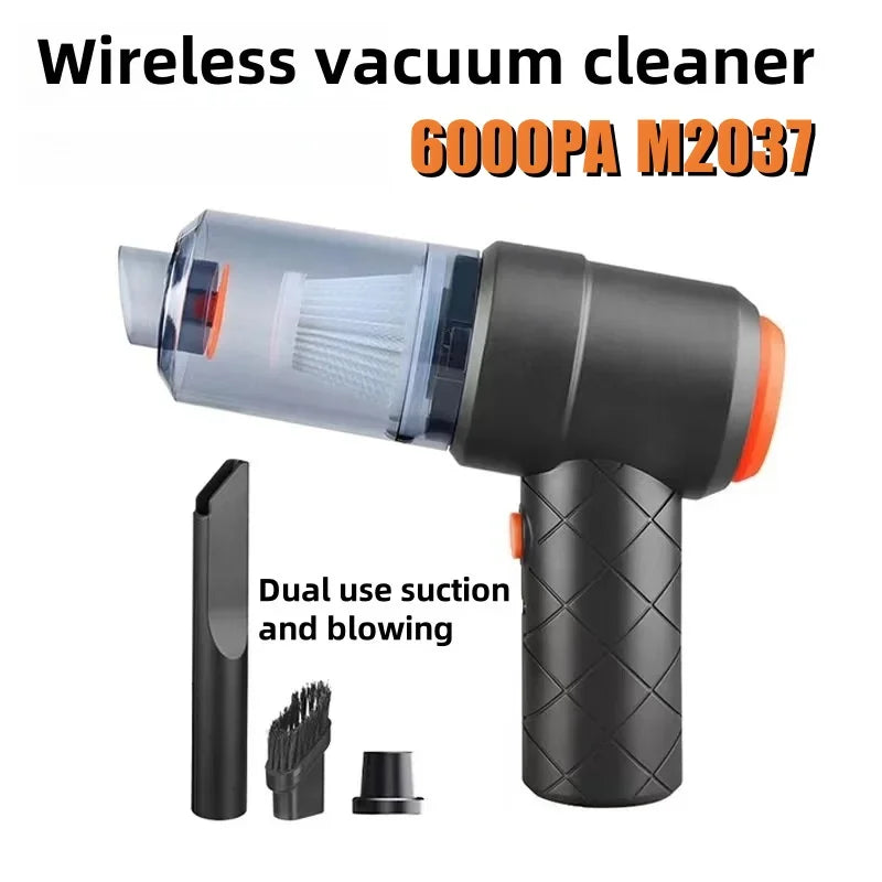 Wireless Car Vacuum Cleaner 9000Pa 120W Cordless Handheld Auto Portabale Vacuum High-power Vacuum Cleaner For Home Office Car