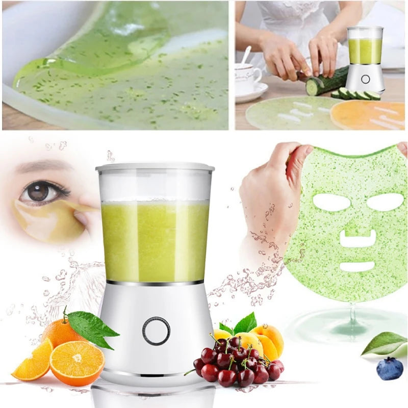 Y1UF 1Set Face Maker Machine for Facial Mask DIY Natural Fruit Vegetable Masks SPA Skin Care Tool Beauty Salon