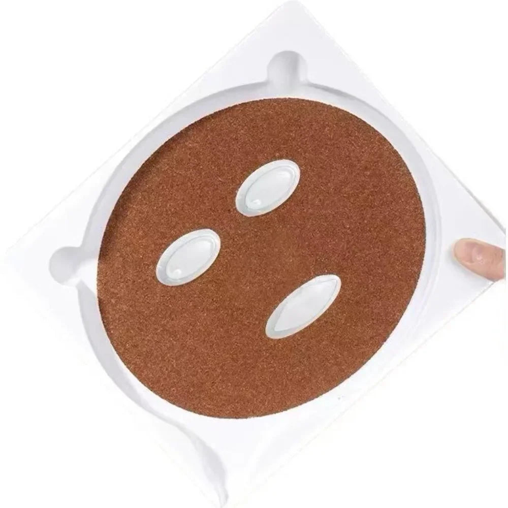 1Pc DIY Facial Mask Plate for Seaweed Granules Masks Machine Maker Clear PVC Mask Mould Tray Reuseable Mask Making DIY Tool