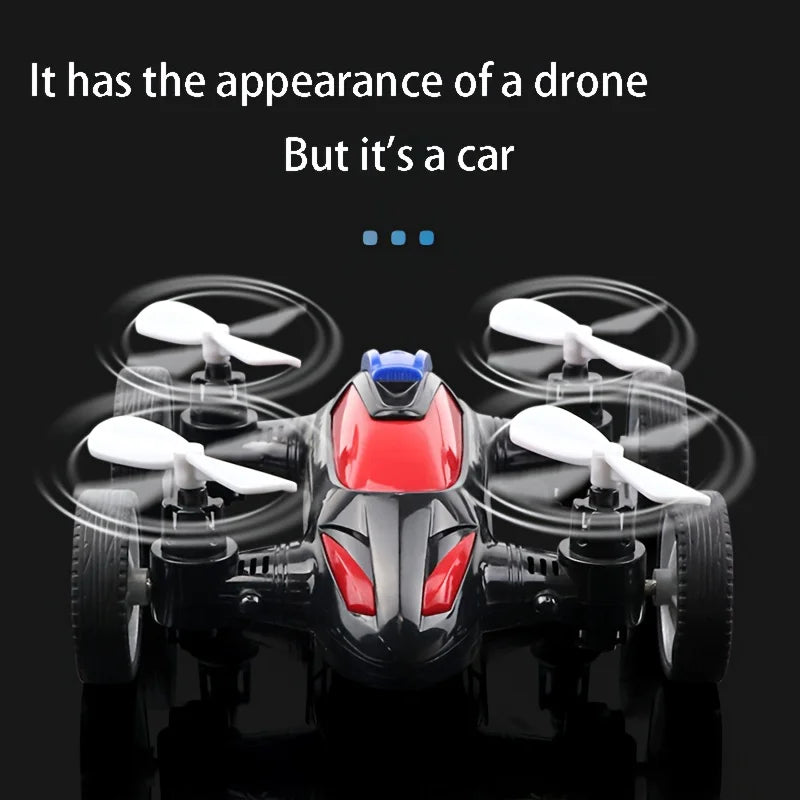 1Pc Inertial Four-wheel Drive Model Toy Drop-resistant Drone Small Car