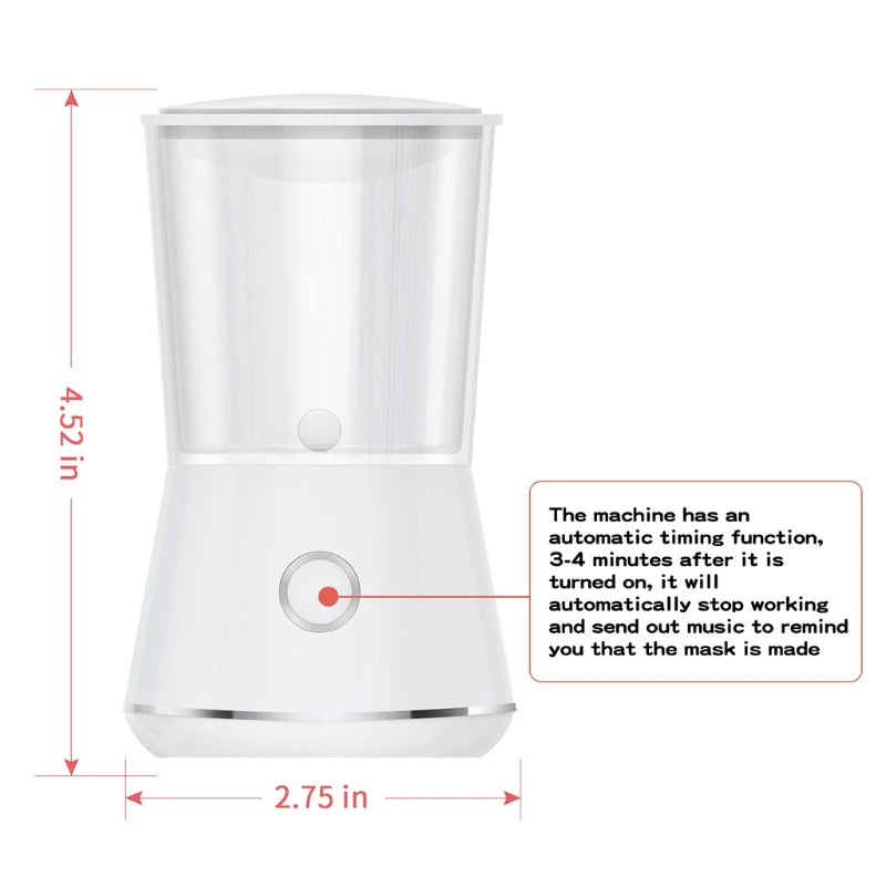 1Set Face Maker Machine for Facial Mask DIY Natural Fruit Vegetable Masks SPA Skin Care Tool Beauty Drop Shipping