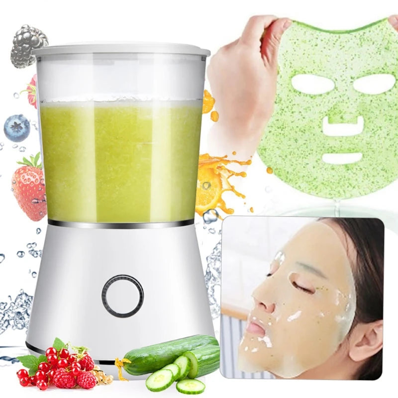 Y1UF 1Set Face Maker Machine for Facial Mask DIY Natural Fruit Vegetable Masks SPA Skin Care Tool Beauty Salon