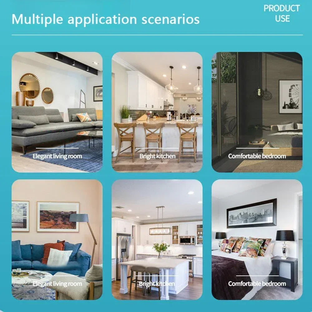 NEW Ceiling Fan with Lighting Lamp E27 Converter Base with Remote Control Manual Switch for Bedroom Living Home Silent Ac85-265v