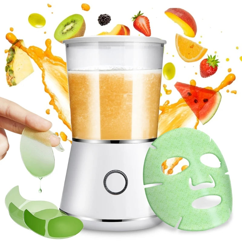 Y1UF 1Set Face Maker Machine for Facial Mask DIY Natural Fruit Vegetable Masks SPA Skin Care Tool Beauty Salon