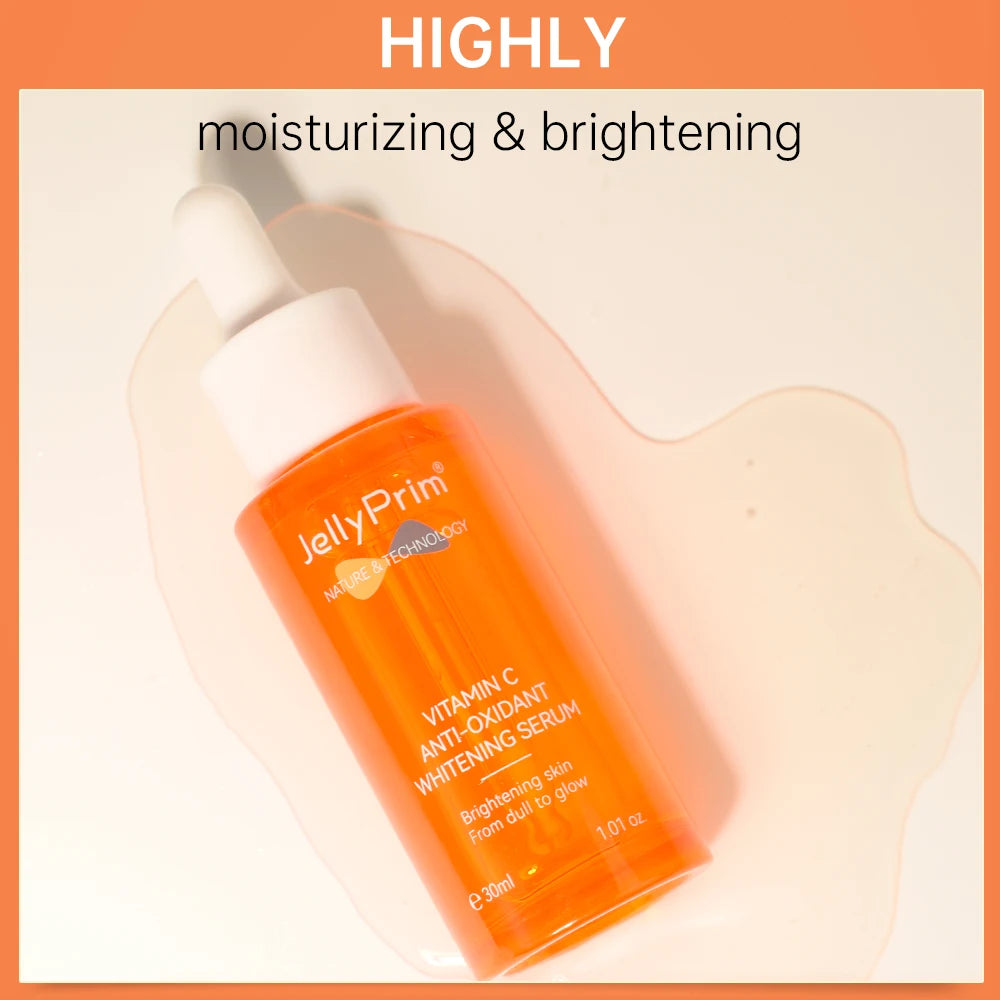 Vitamin C Dark Sports Face Serum Skin Care Products Hyaluronic Acid Moisturizing Hydration Facial Serum Skincare Women Beauty