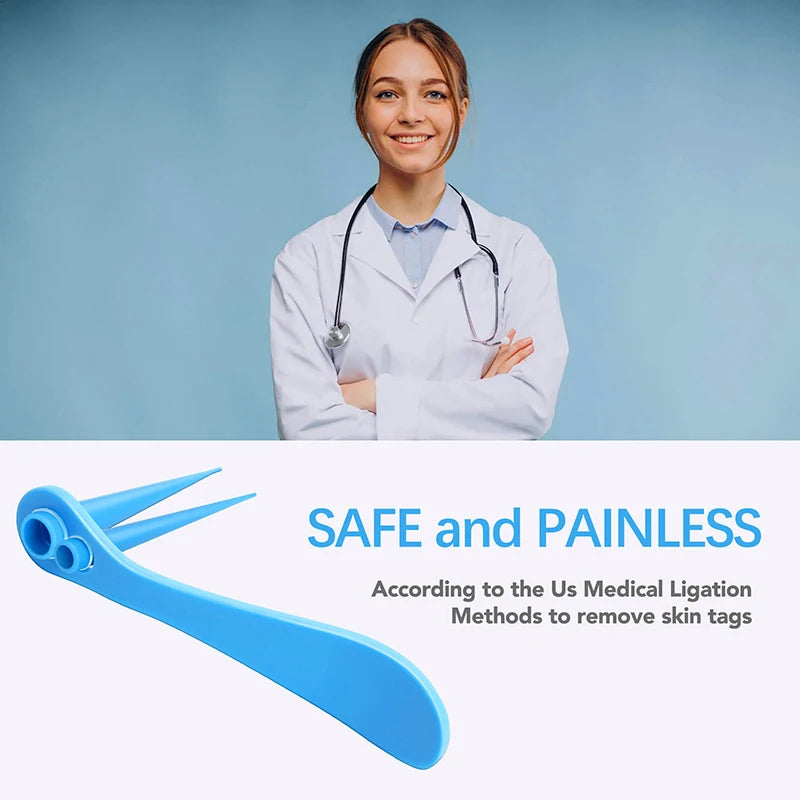 Skin Tag Remover Kit Micro Skin Tag Removal Device Adult Mole Stain Wart Remover Face Care Beauty Tools