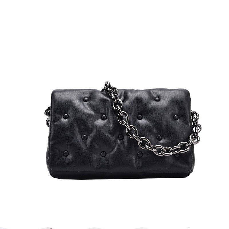Fashionable Simple Single Shoulder Chain Small Square Bag Messenger Bag