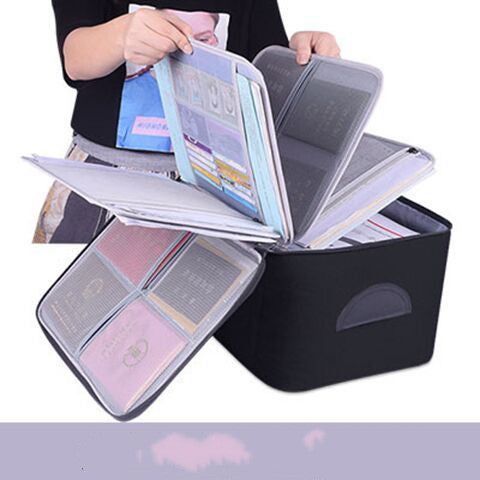 The Document Storage Bag Is Free To Disassemble And Foldable For Family Use.