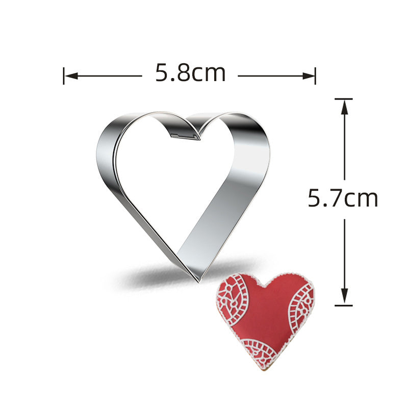 Stainless Steel Biscuit Mold Love Angel