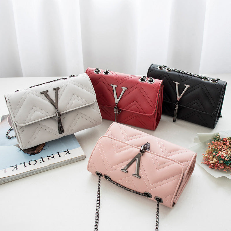 Xiaoxiangfeng Lingge chain bag