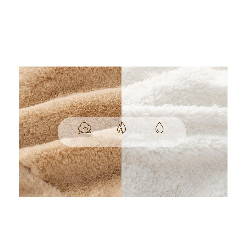 Boys And Girls Hats Baby Plush Scarf All-in-one