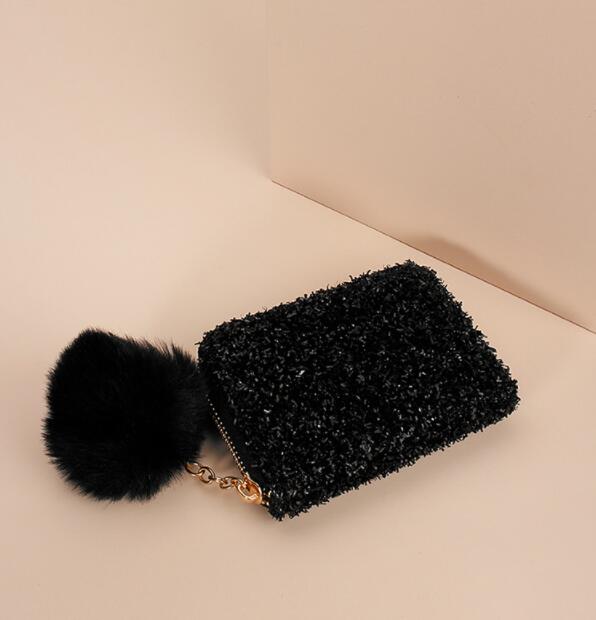 Short Solid Color Mini Multi-Card Small Wallet