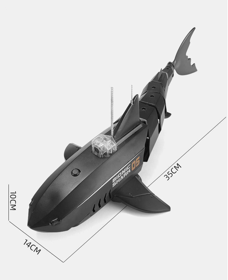 Shark Remote Control Mobile Phone App Camera 30W Charging Electric Soakable Swing Megalodon Model Children's Toy