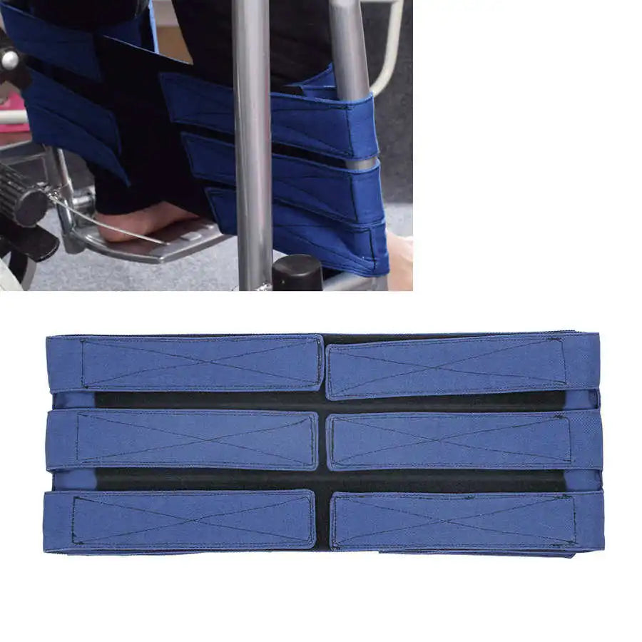 Wheelchair Footrest Non-Slip Adjustable Leg Restraint Strap  Belt for Elderly Patient Wheelchair Leg Calf Strap Foot Support