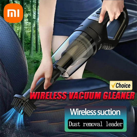 Xiaomi 120W Car Vacuum Cleaner Wireless Portable Cordless Vacuum Cleaner USB Charging High Power Suitable for Car Home Pet Hair