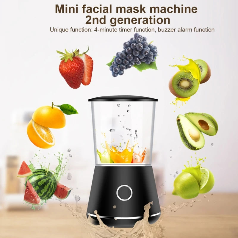 Mini for Facial Mask Maker Machine Fruit Vegetable Home DIY Face Mask Maker Machine Automatic Quiet Beauty for