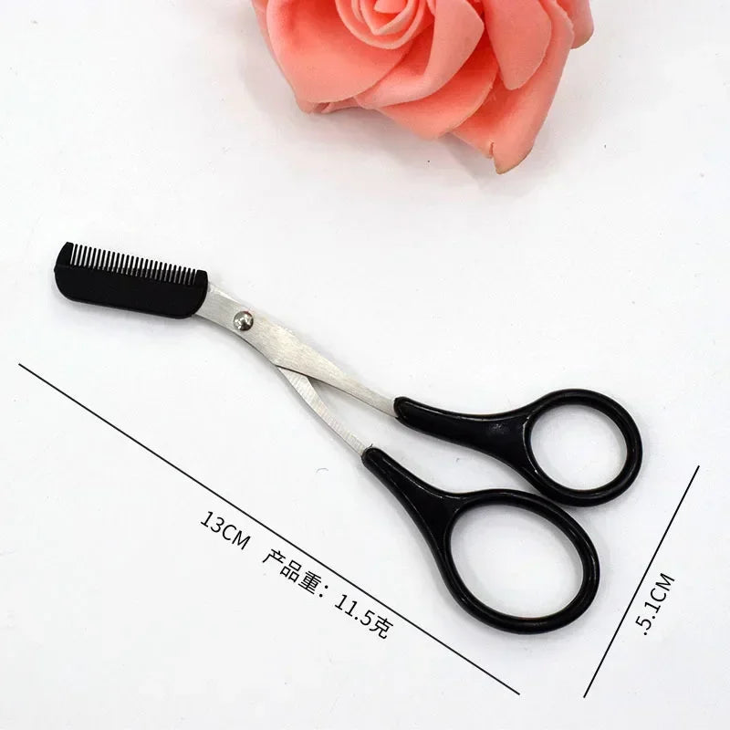 Eyebrow Trimmer Scissor Set Beauty Products for Women Eyebrow Scissors with Comb Eyebrow Shaver Makeup Tools Beauty Scissors