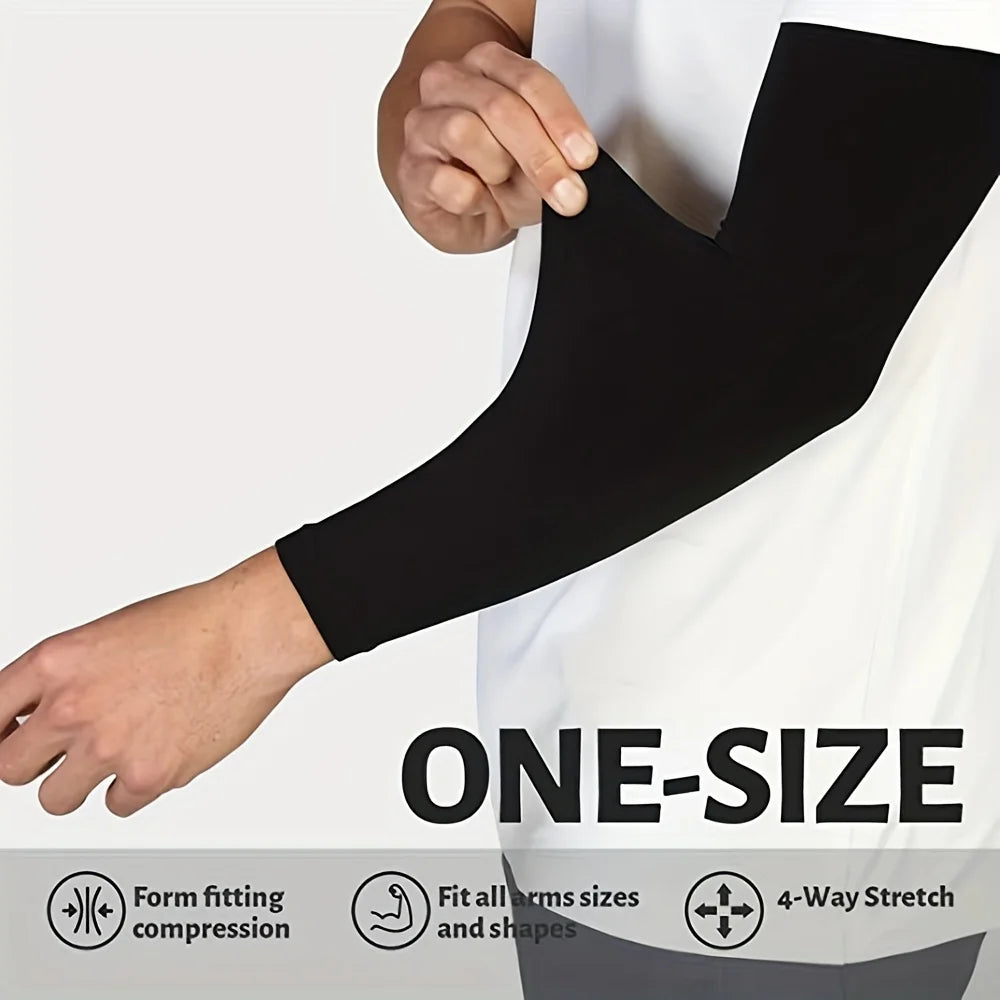 Breathable Sun Protection Sleeves - Cooling, UV Protection For Driving, Golfing, Fishing, Cycling, Hiking & Doing Sports