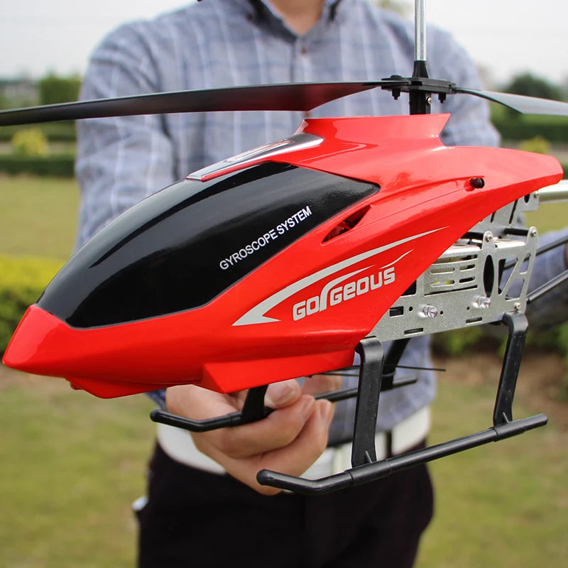 3.5CH Rc Helicopter Extra Large Remote Control Drone Durable Charging Model UAV Outdoor Aircraft Helicoptero Gift Toys for Kids