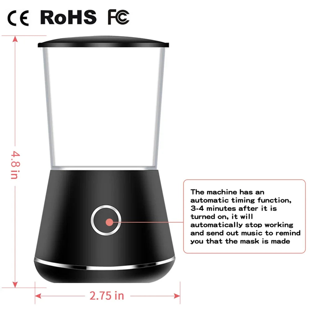 DIY Face Mask Maker Machine Electric Facial Instrument Fruit Natural Vegetable Collagen Self-made Mask Care Facial mask machine