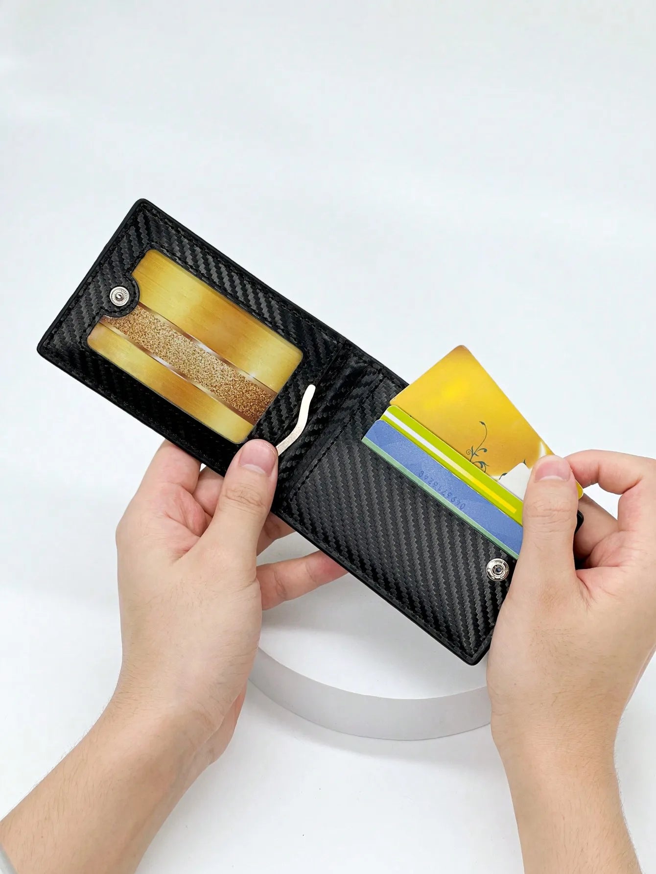 Minimalist Money Clip Commuter Portable Ultra-thin Mini Multifunctional Card Holder Card Wallet Card Holder Men's Card Holder