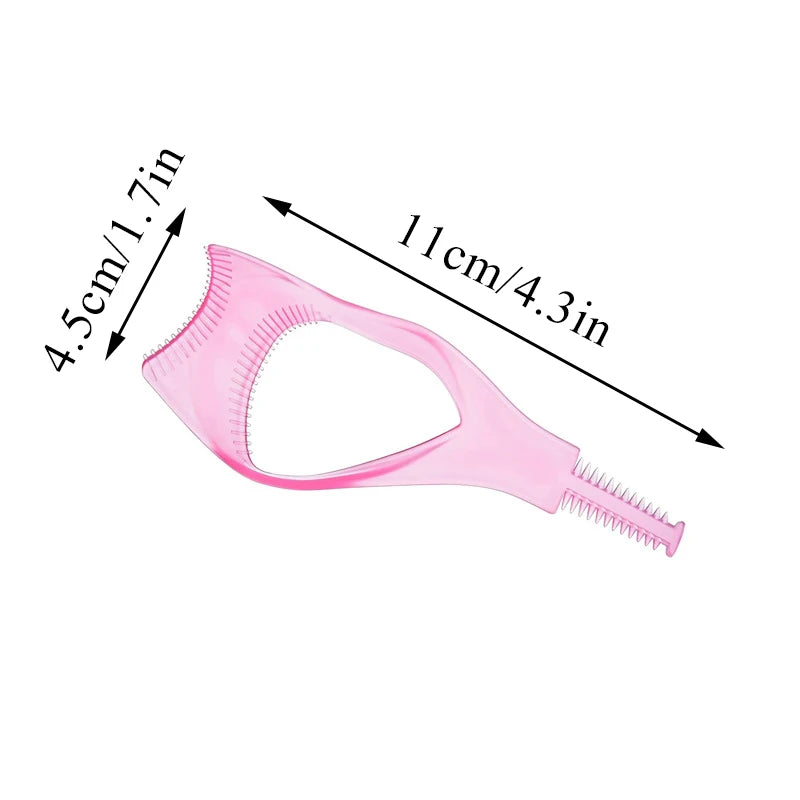 Mascara Baffle Template Shaper Assistant Make Up Tool Eyelash Comb Make Up Brush Shaping Card Stencil Beauty Makeup Products