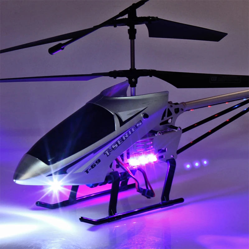 3.5CH Rc Helicopter Extra Large Remote Control Drone Durable Charging Model UAV Outdoor Aircraft Helicoptero Gift Toys for Kids