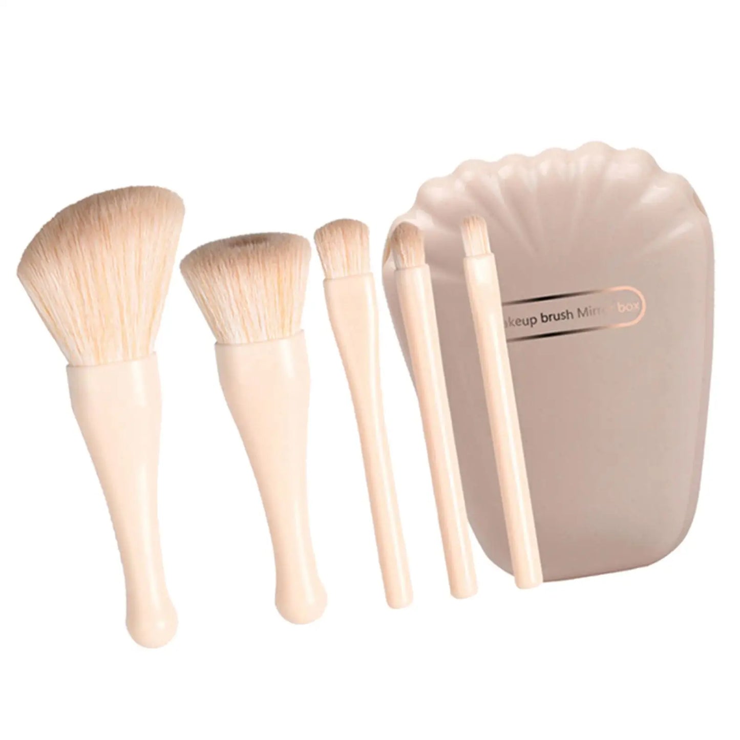 5x make up Brushes Tool Set Portable with Storage Box Beauty Products Make up for Women