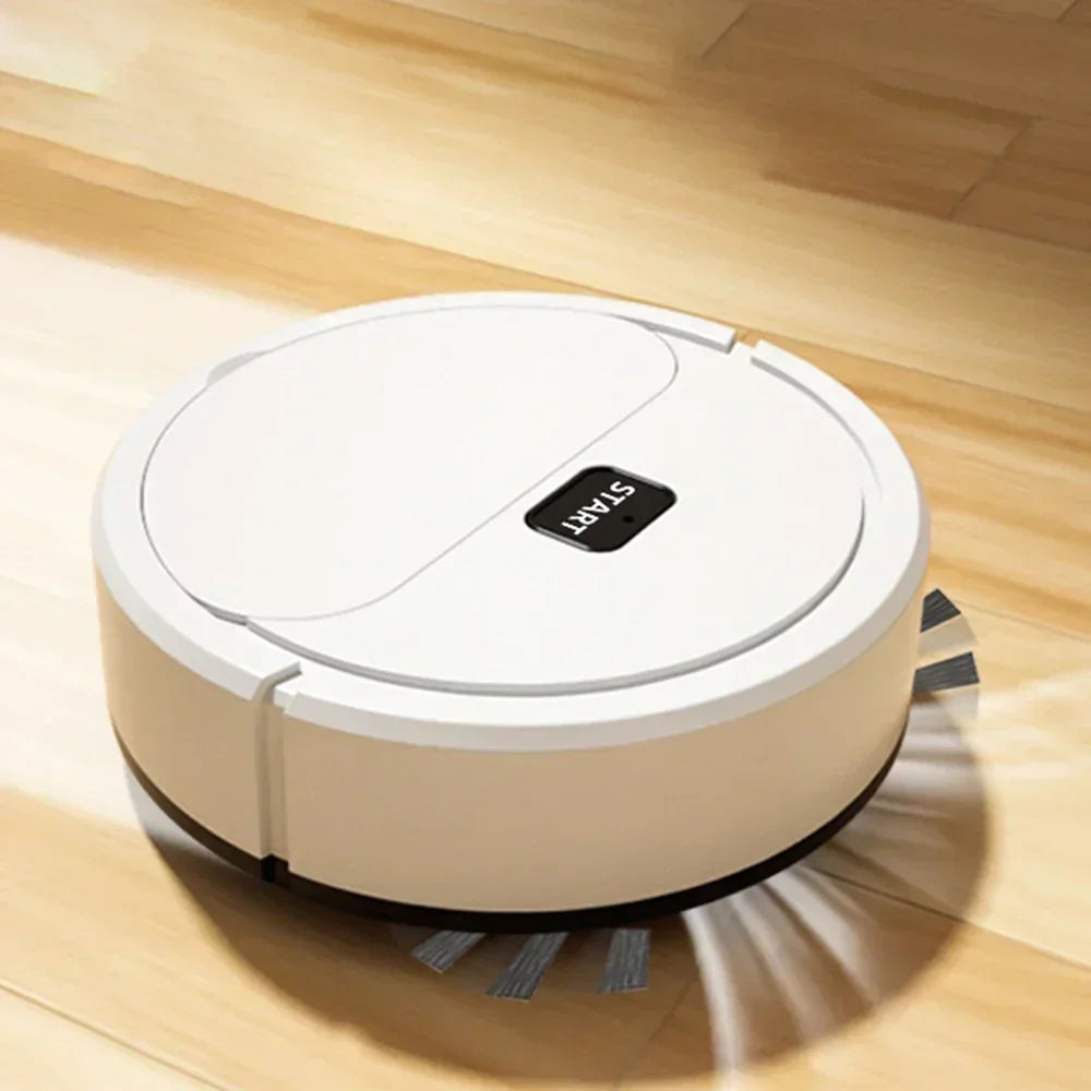 2024 New Fully Automatic Robotic Vacuum Intelligent Low Noise Floor Sweeper Dust Catcher Carpet Cleaner Black or white ﻿