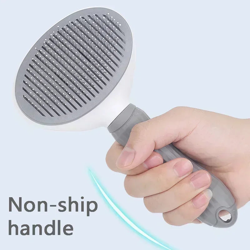 Cats and Dog Hair Removal Brushes Dogs Anti-slip Pet Grooming Brushes Comb for Dog Puppy Hair Care Supplies Brush for Cats Home