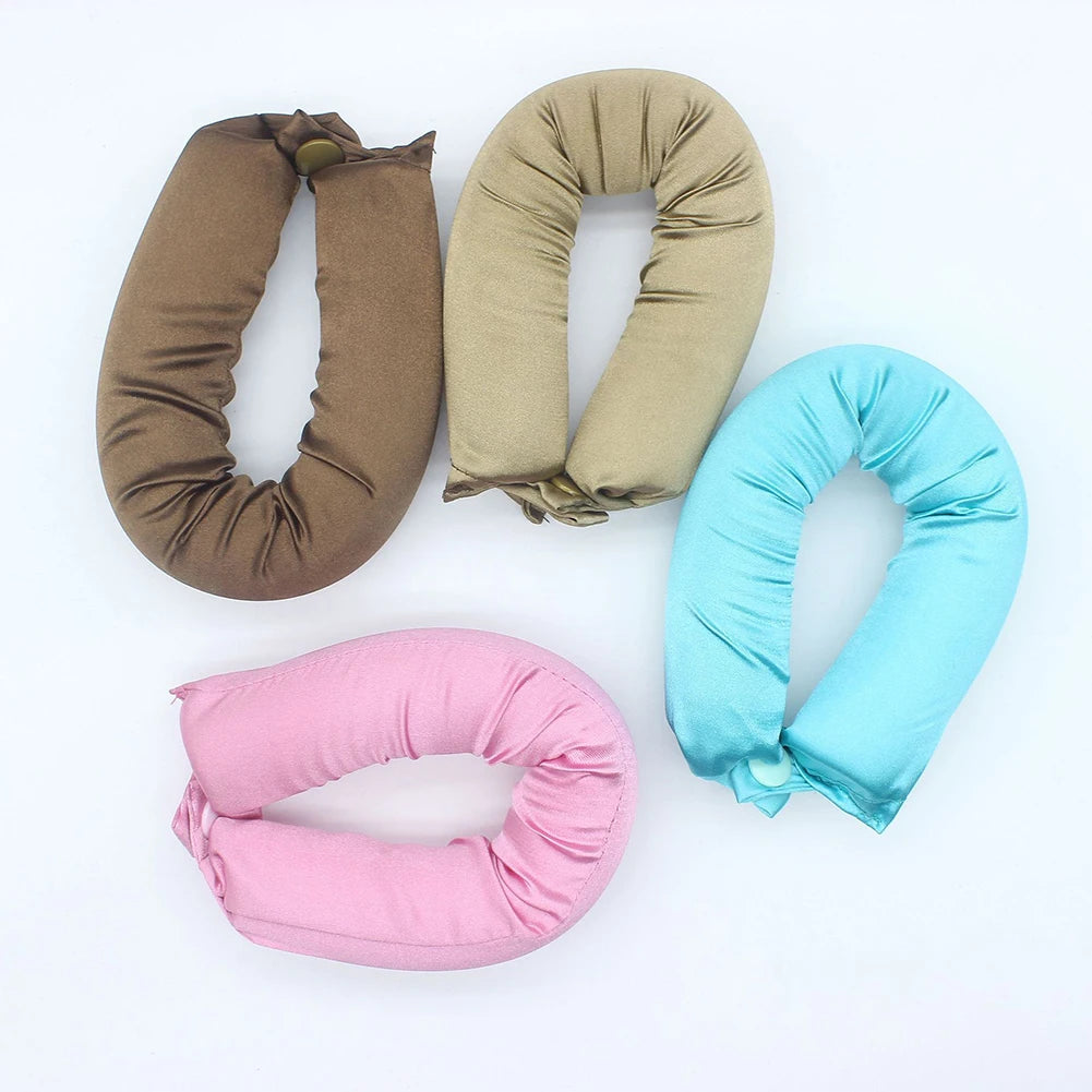 3PCS Silk Hair Accessories Heatless Curls Beauty Women Curly Products Hair Curler Sleep Hairdresser Tools Hair Foam Rollers