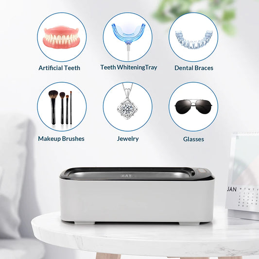 Contact Lens Cleaner Glass Washer Ultrasonic Jewelry Vibrator High Frequency Wash Machine Ultrasound Clean Ultra Sonic Scrubber