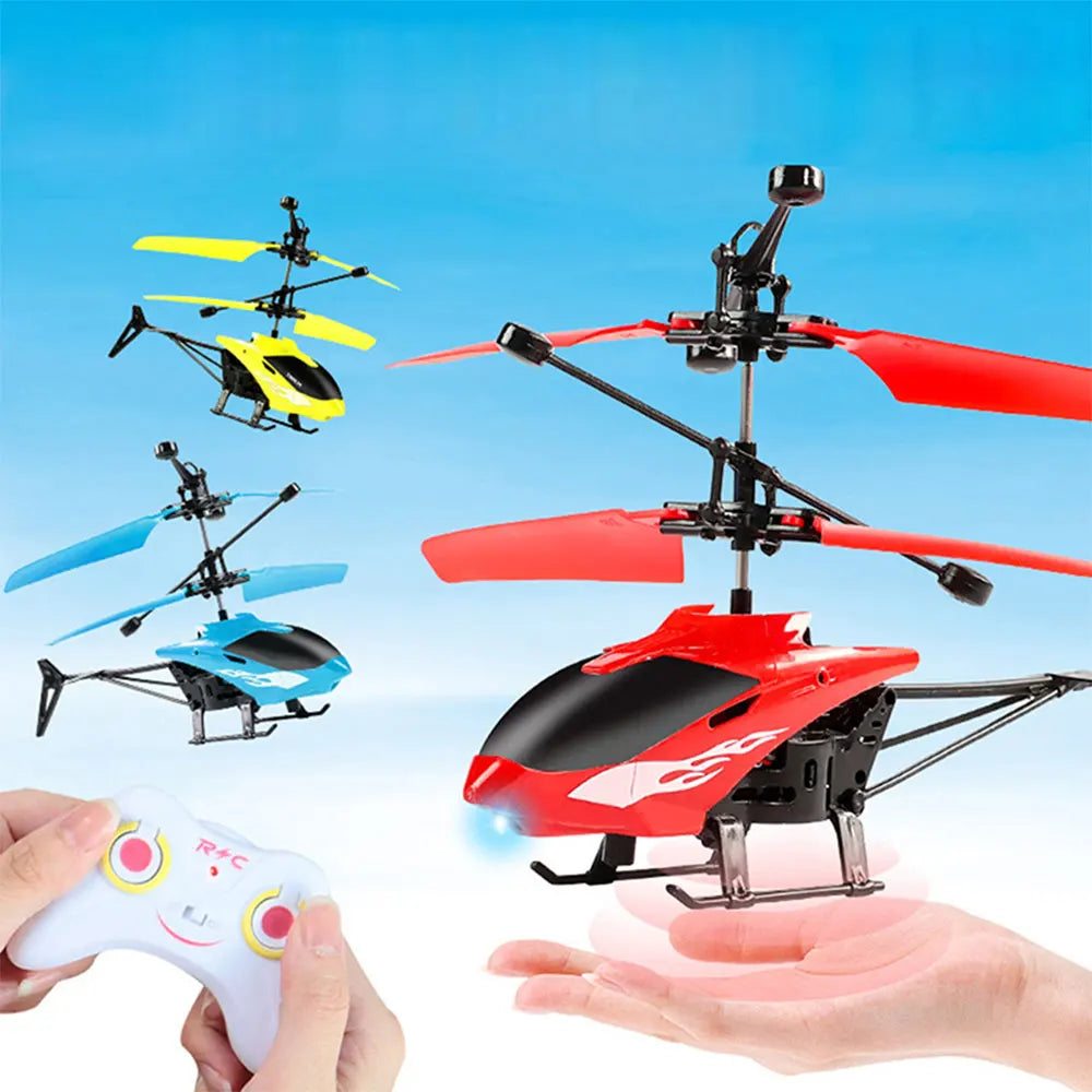 RC Helicopters Drone Mini RC Drone Remote Control Induction Hovering Gesture Control Suspension Helicopter Aircraft Children Toy