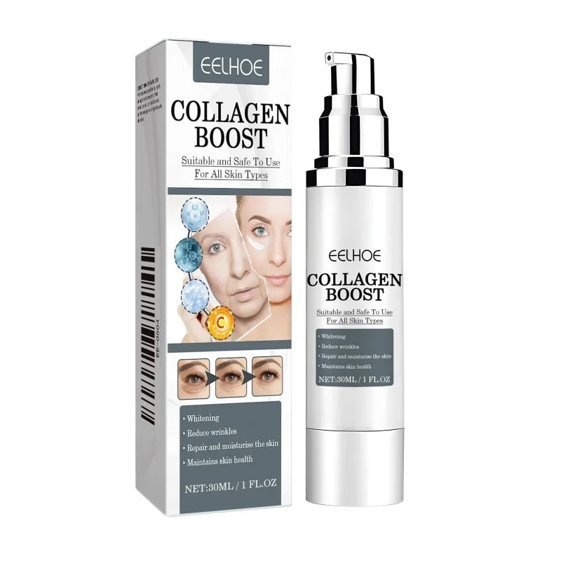 Collagen Boost Serum Anti-Aging Dark Spot Corrector Anti-wrinkle Face Cream Fade Fine Lines Women Skin Care 30ml