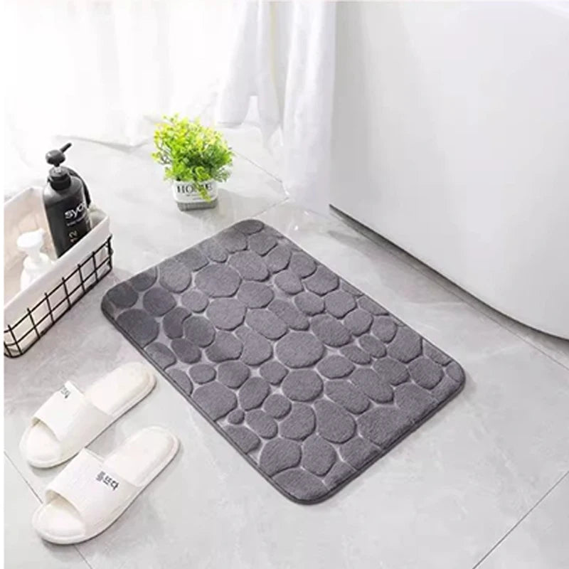 Bathroom Floor Mat Absorbent Floor Mat Bathroom Door Door Toilet Quick-drying Non-slip Carpet Door Mat Entry Mat