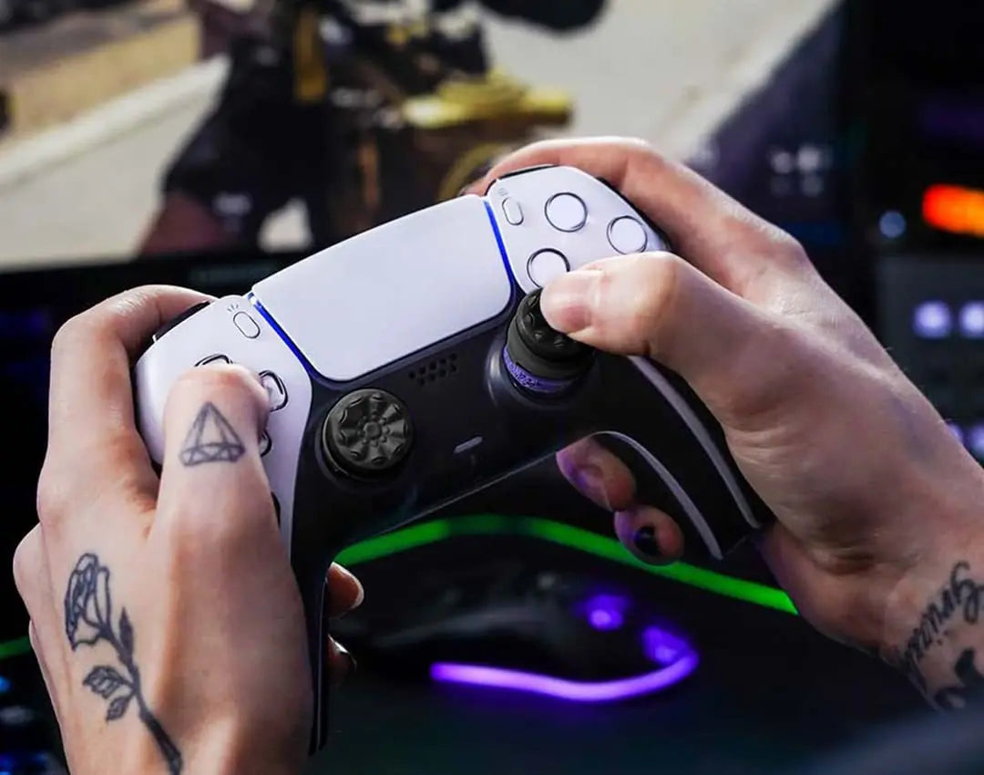 FPS Freek Galaxy for Playstation PS4 High-Rise Analog Stick PS5 Joystick Controller Performance Command Stick Game Silicone Cap