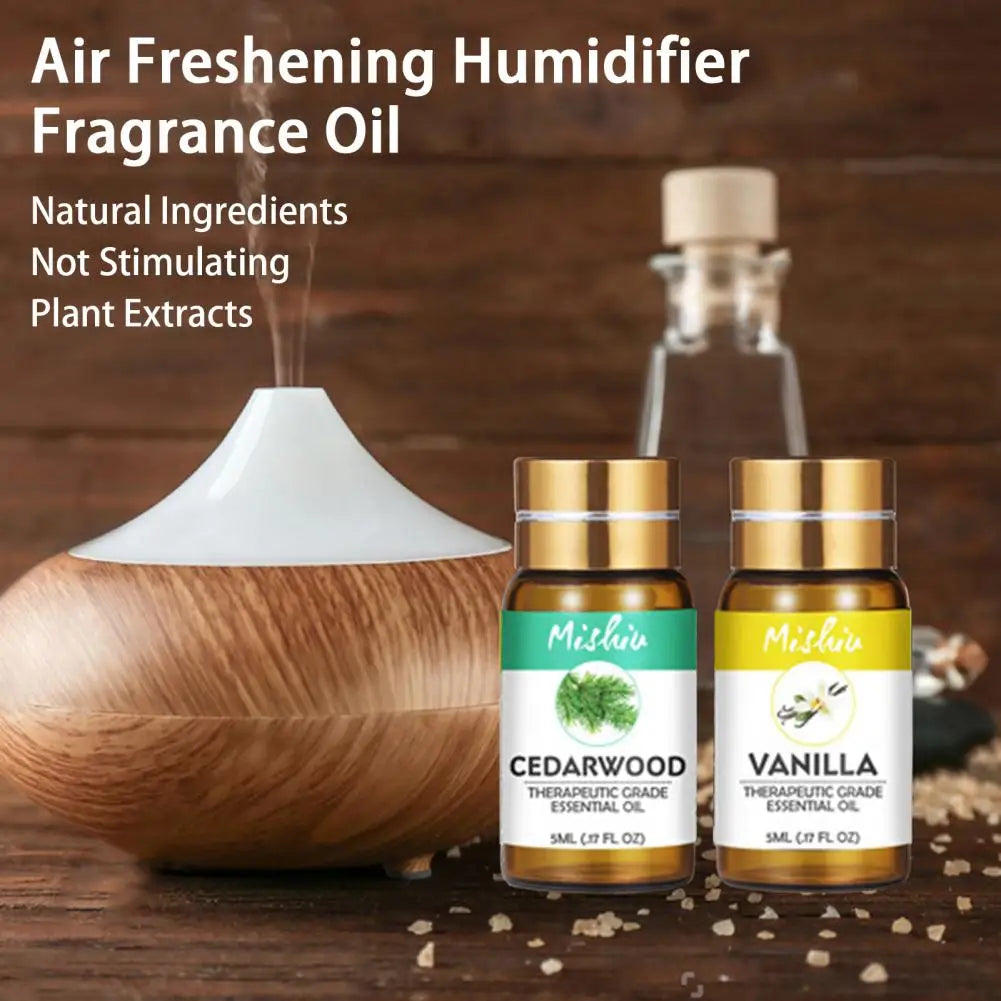 5ml Aromatherapy Oil Plant Extracts Natural Ingredients Soothing Diffuser Humidifier Aromatherapy Essential Oil Home Supplies