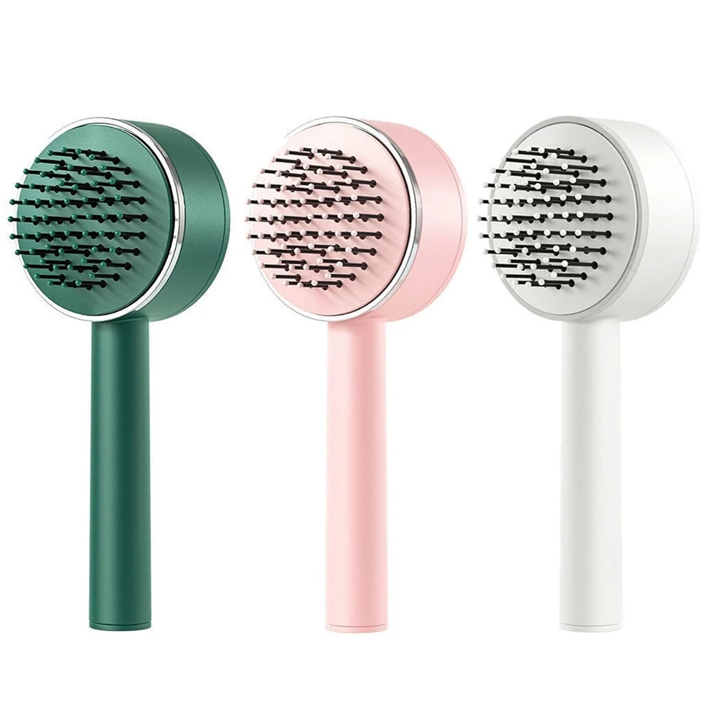 Relax Ergonomic Air Bag Air Cushion Hair Comb Long Handle Massage Beauty Health Fluffy Curly Hairdressing Styling Tools 3 Colors