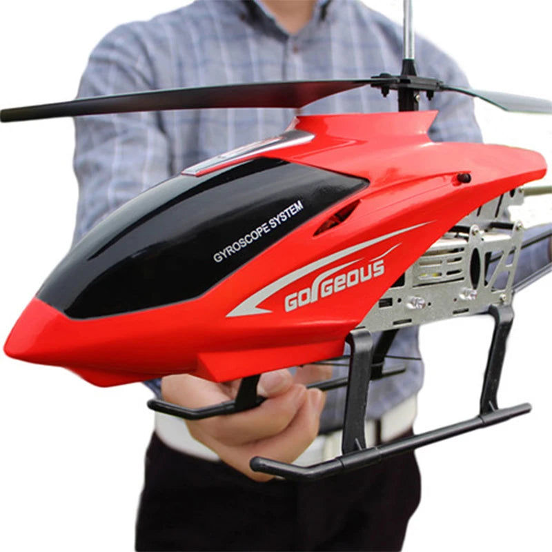 3.5CH Rc Helicopter Extra Large Remote Control Drone Durable Charging Model UAV Outdoor Aircraft Helicoptero Gift Toys for Kids