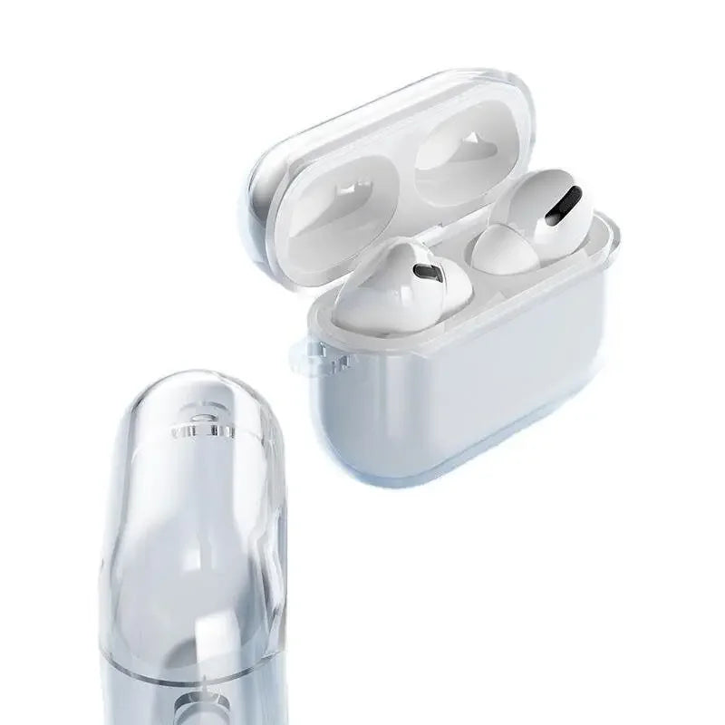 Silicone Transparent Case For Apple Airpods 1 2 Cover Earphone Case
