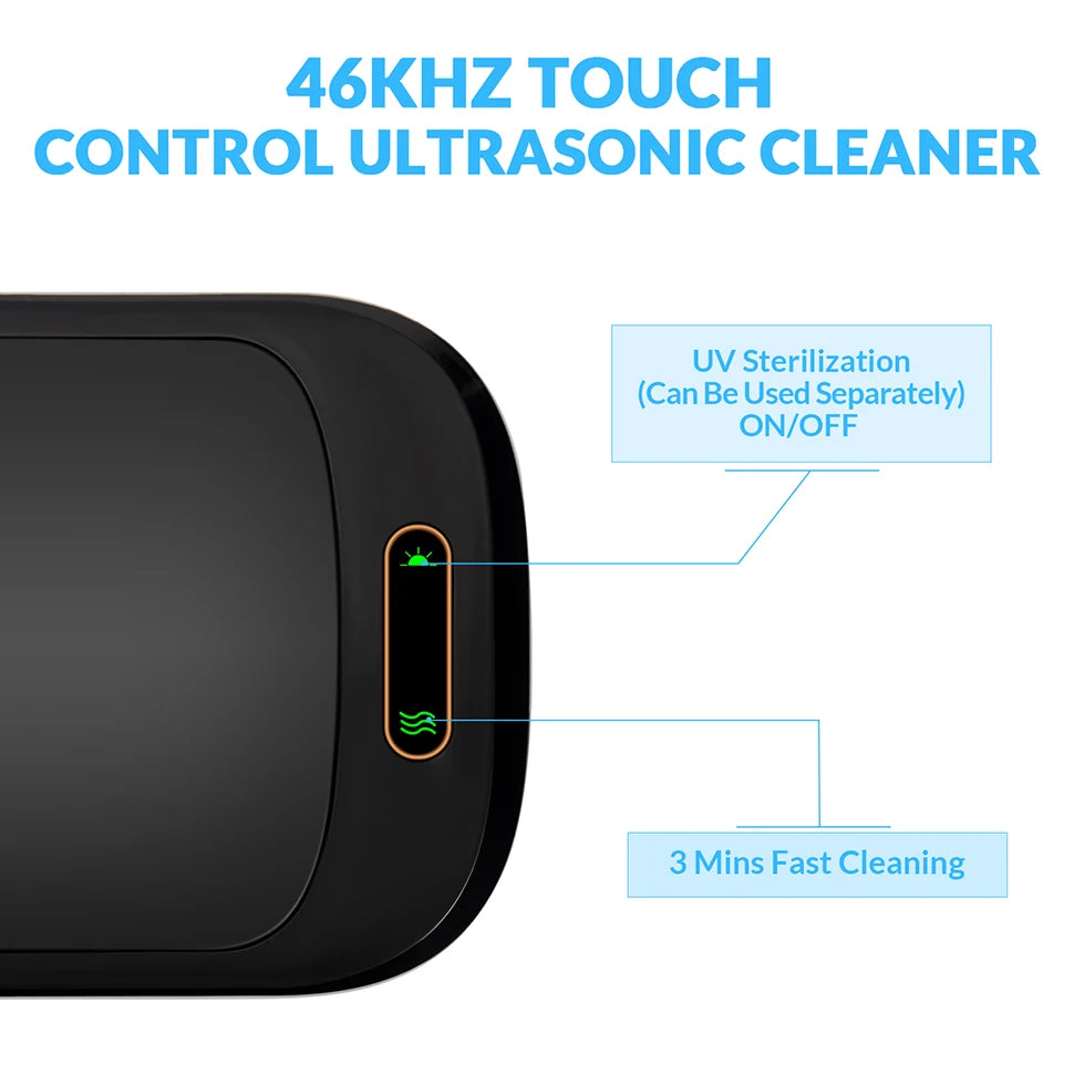 Contact Lens Cleaner Glass Washer Ultrasonic Jewelry Vibrator High Frequency Wash Machine Ultrasound Clean Ultra Sonic Scrubber