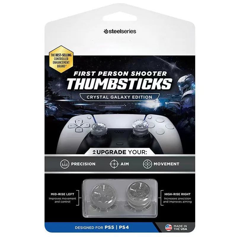 FPS Freek Galaxy for Playstation PS4 High-Rise Analog Stick PS5 Joystick Controller Performance Command Stick Game Silicone Cap