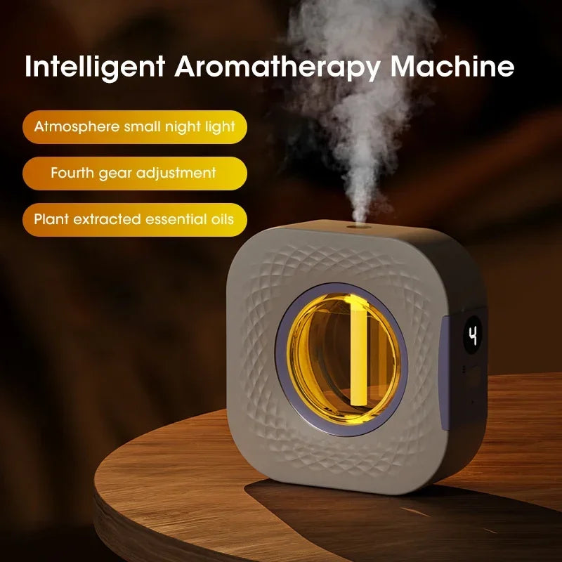 2024 New Diffuser Aromatherapy Machine USB Smart Air Purifier with Display for Kitchen Toilet Bathroom Car  Air Deodorization