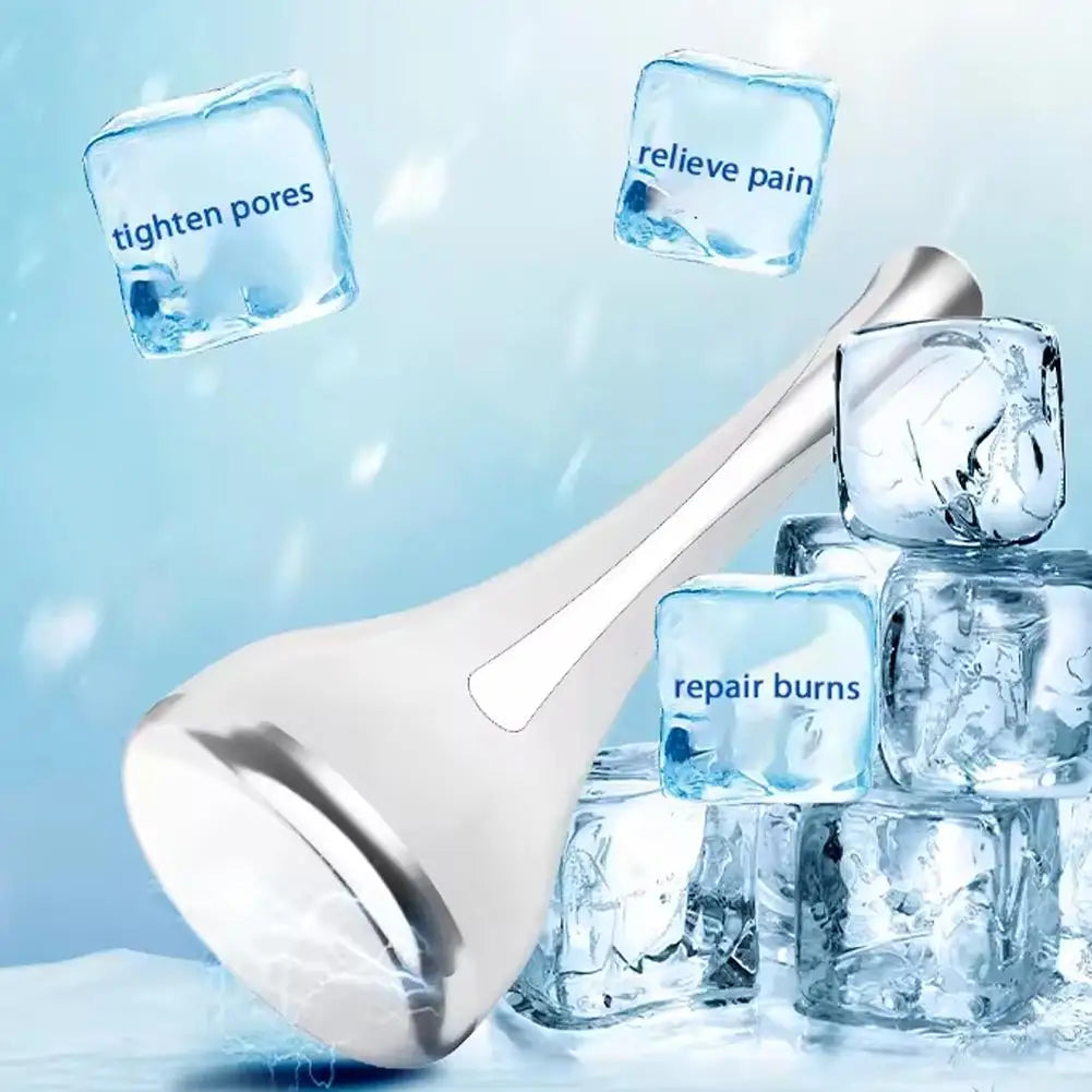 Facial Ice Globes Massager For Eye Face Massage Skin Beauty Pores Frozen Small Ice Roller Hammer Home Use Face Care Stick