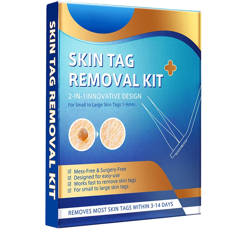 Skin Tag Remover Kit Micro Skin Tag Removal Device Adult Mole Stain Wart Remover Face Care Beauty Tools