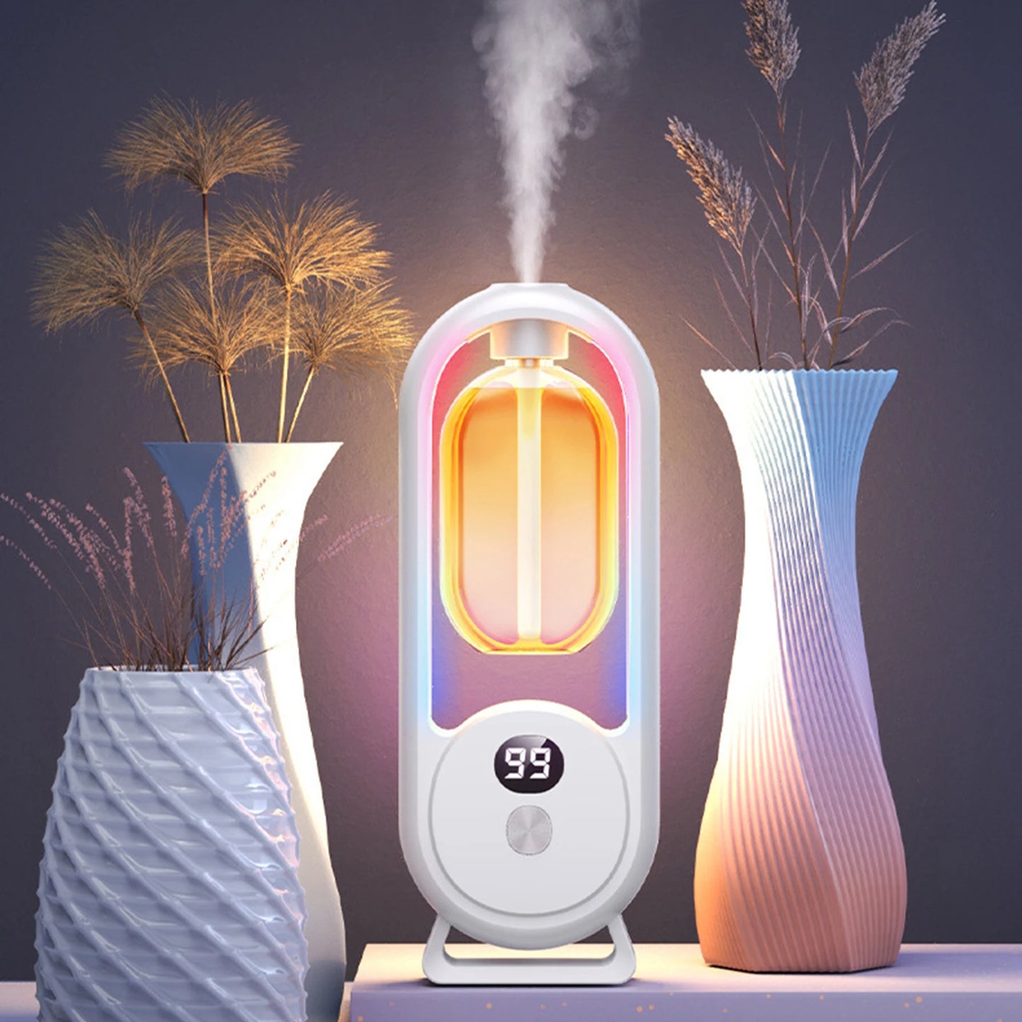 Aromatherapy Machine Automatic Spray Fragrance Household Bedroom Fragrance Machine Air Freshening Deodorizing Fragrance Diffuser